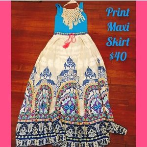 Printed Maxi